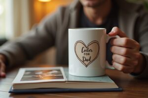 Personalisierte Geschenke für Papa mit Herz